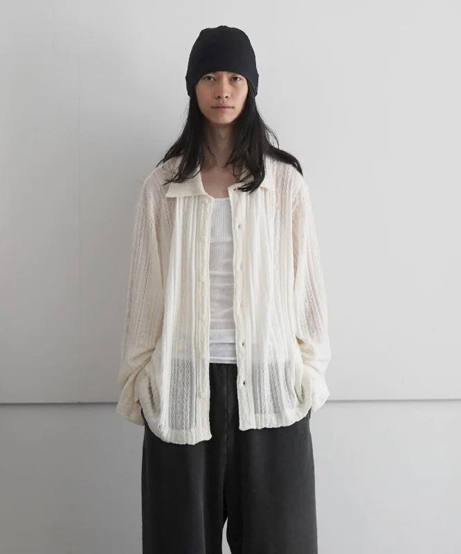 Oversized Shirt-sefr RIKU SHIRT "FINE CREAM MERINO"