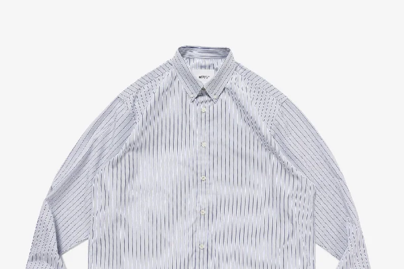 Silk Blouse-WTAPS / BD 03 / LS / COTTON. BROADCLOTH. TEXTILE. THOMAS MASON