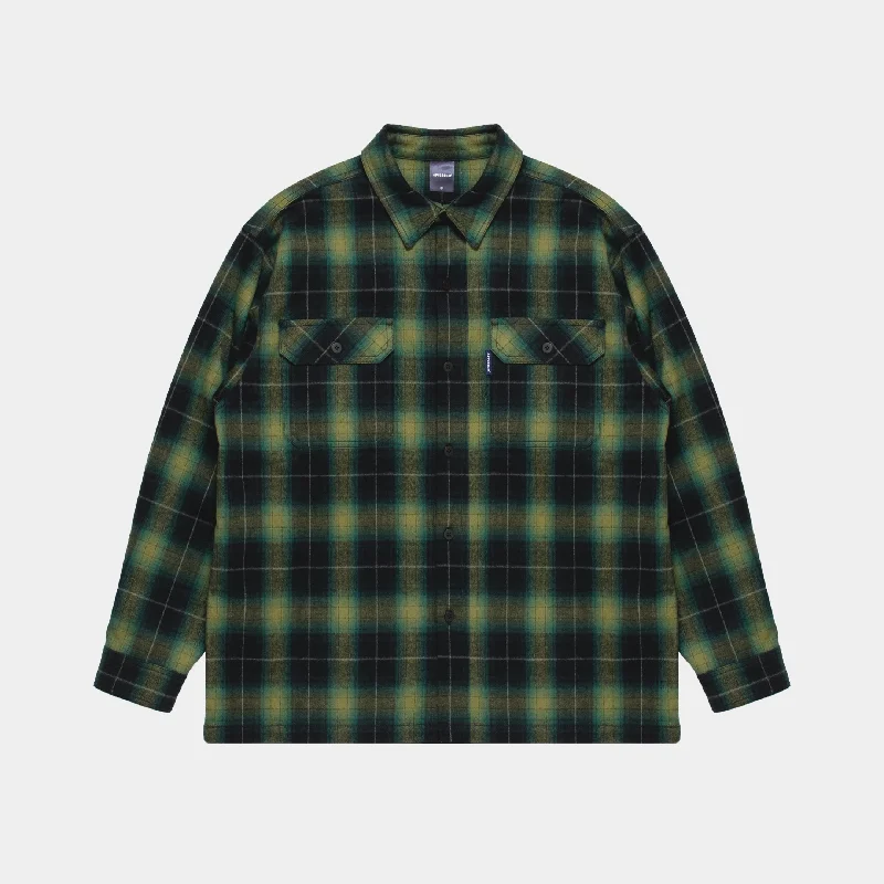 T-shirt Blouse-Shaggy Check Nel Shirt  / 2420205