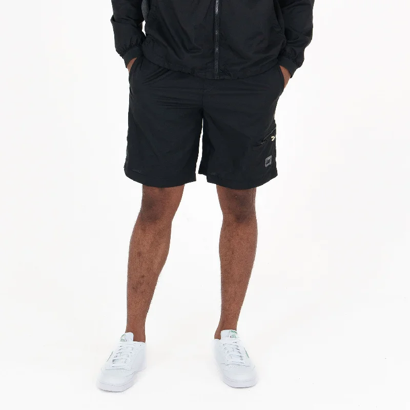 Sporty Workout Shorts-Peleton Shorts Black