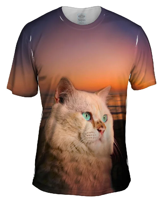 Classic Quote T-shirt-Sunset Persian Cat