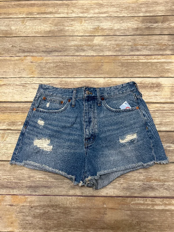 Casual Outdoor Shorts-Shorts By Madewell In Blue Denim, Size: 6