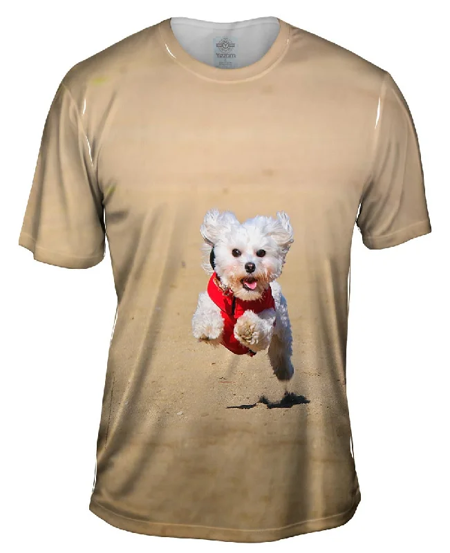 Casual Graphic T-shirt-Super Fast Maltese