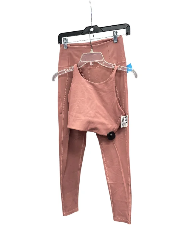 Fashion Pants-Athletic Pants 2pc By Clothes Mentor In Pink, Size: M