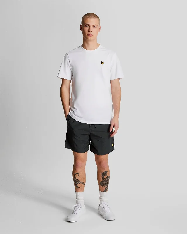 Sun Block Shorts-Plain Swim Shorts