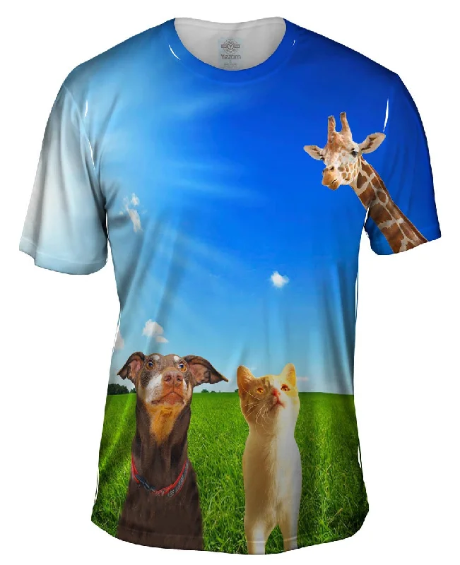 Inspirational T-shirt-Wow Giraffe