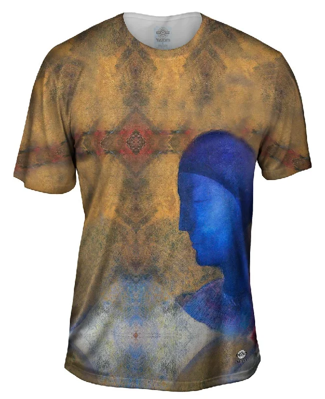 Stylish T-shirt-Odilon Redon - "The Golden Cell" (1892)