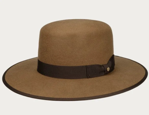 Fashion Fedora-Stetson 3598127 Lannover in Dark Beige