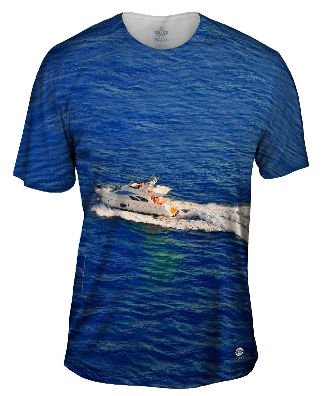 Trendy T-shirt-Fishing Yacht Of Happiness