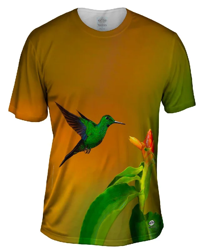 Classic T-shirt-Green Crowned Brilliant