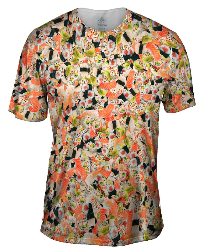 Neon Print T-shirt-Sushi Grade Japanese