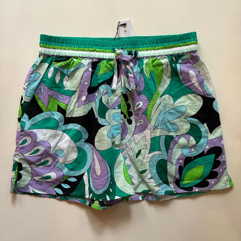 Graphic Shorts-Shorts By Steve Madden In Multi-colored, Size: M