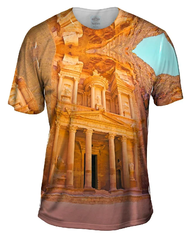 Retro Graphic T-shirt-Treasury At Petra