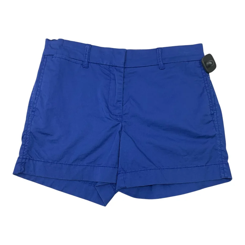 Graphic Print Shorts-Shorts By J. Crew In Blue, Size: 0