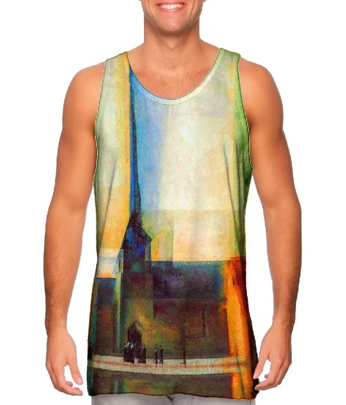 Sports Tank Top-Lyonel Feininger - "Gelmeroda"