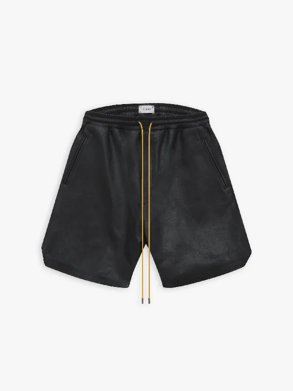 Mesh Shorts-CIESTA LEATHER SHORTS