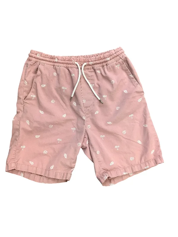 Durable Outdoor Shorts-Shorts By Bershka In Pink, Size: Xs