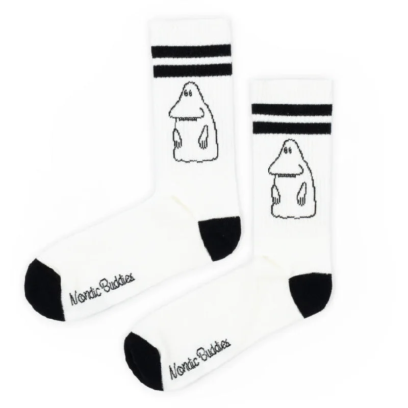 Diabetic Socks-The Groke Retro Socks White 40-45 - Nordicbuddies