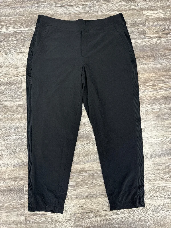 Waterproof Pants-Athletic Pants By Athleta In Black, Size: 16