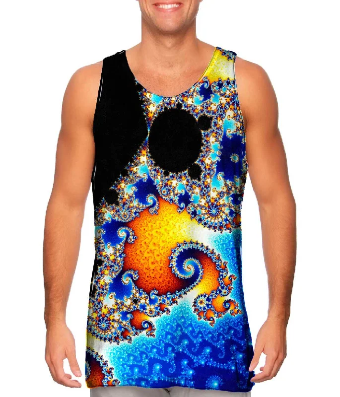 Sports Tank Top-Mandel Spiral 11