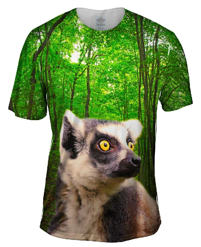 Classic T-shirt-Yellow Eyed Lemur