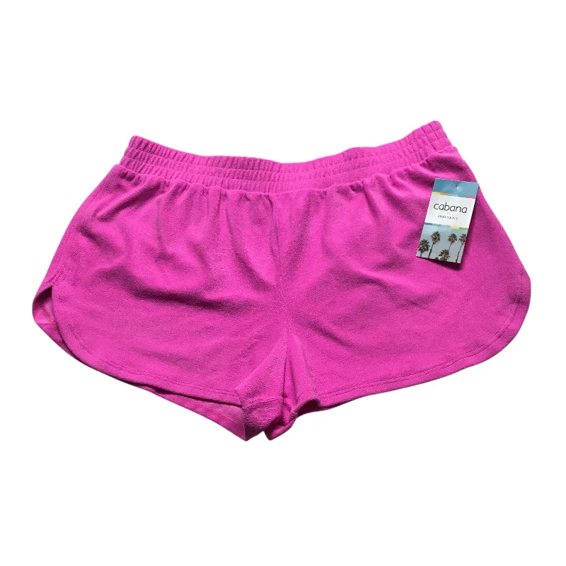 Slim Fit Shorts-Shorts By Crown And Ivy In Pink, Size: M