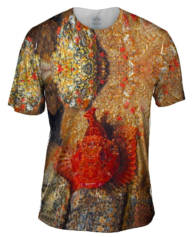 Creative Print T-shirt-Tout Terrain Fish Underwater