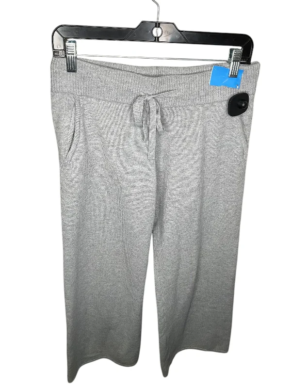 Activewear Pants-Pants Lounge By Natural Reflections In Grey, Size: M