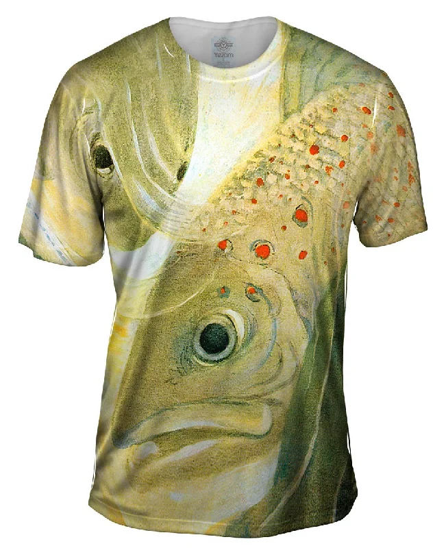 All Over Print T-shirt-Wilcox - "Jessie Smith Giant Fish"