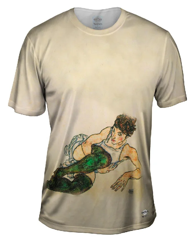 Cool T-shirt-Kenyon Cox - "Green Stockings"