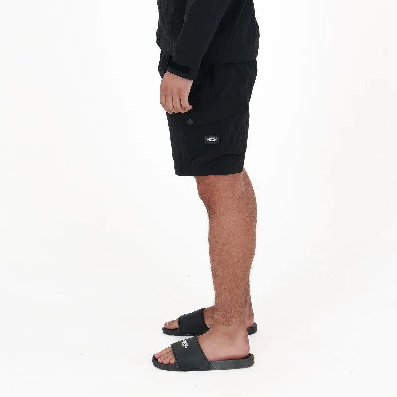 Tartan Shorts-Resort Shorts Black