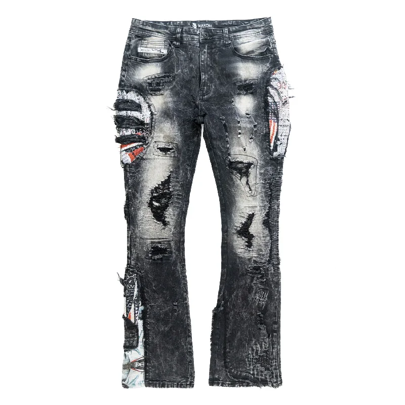 Jeans Pants-M1914 Mohadi Denim Jeans - Black