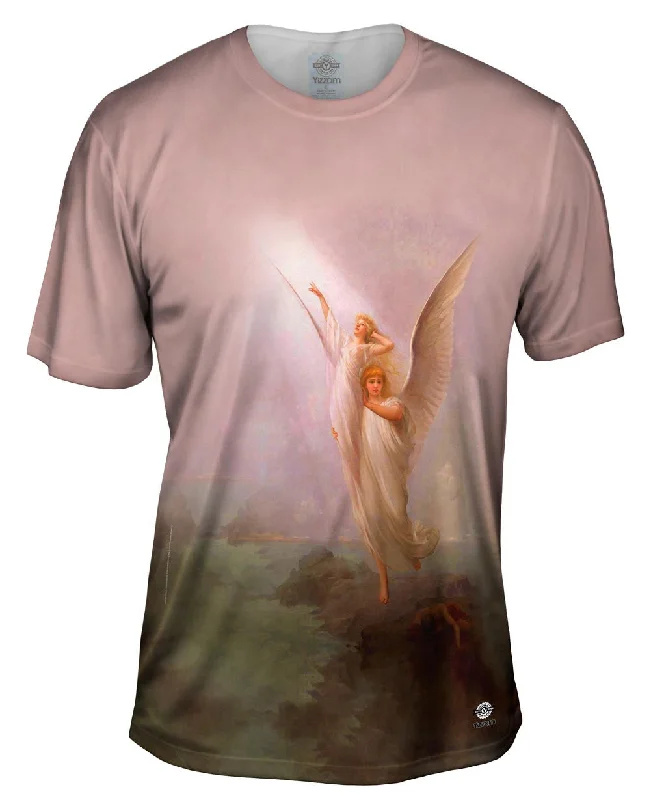 Colorful T-shirt-Luis Ricardo Falero - "The Human Soul" (1894)