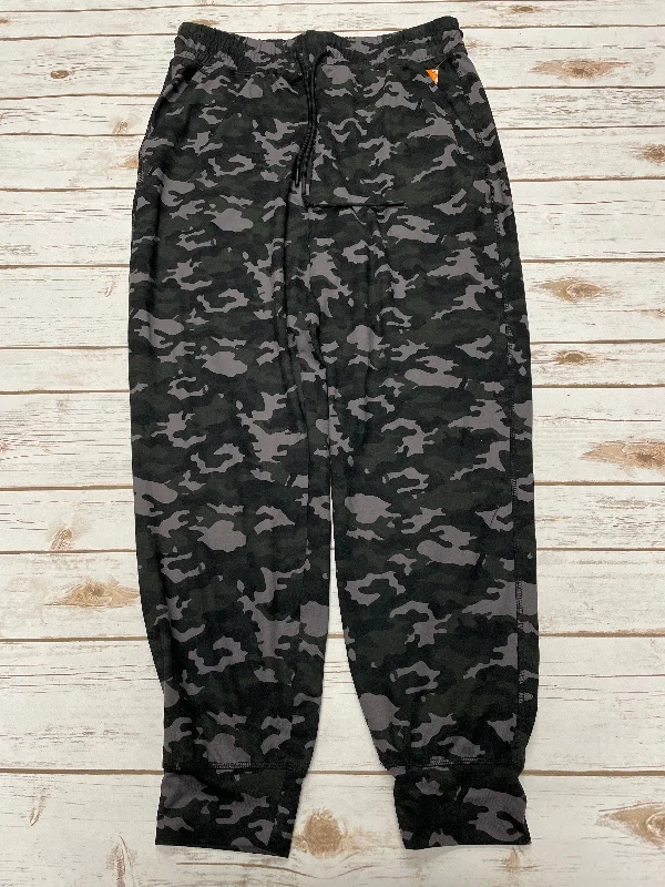 Comfortable Pants-Athletic Pants By Fabletics In Camouflage Print, Size: L