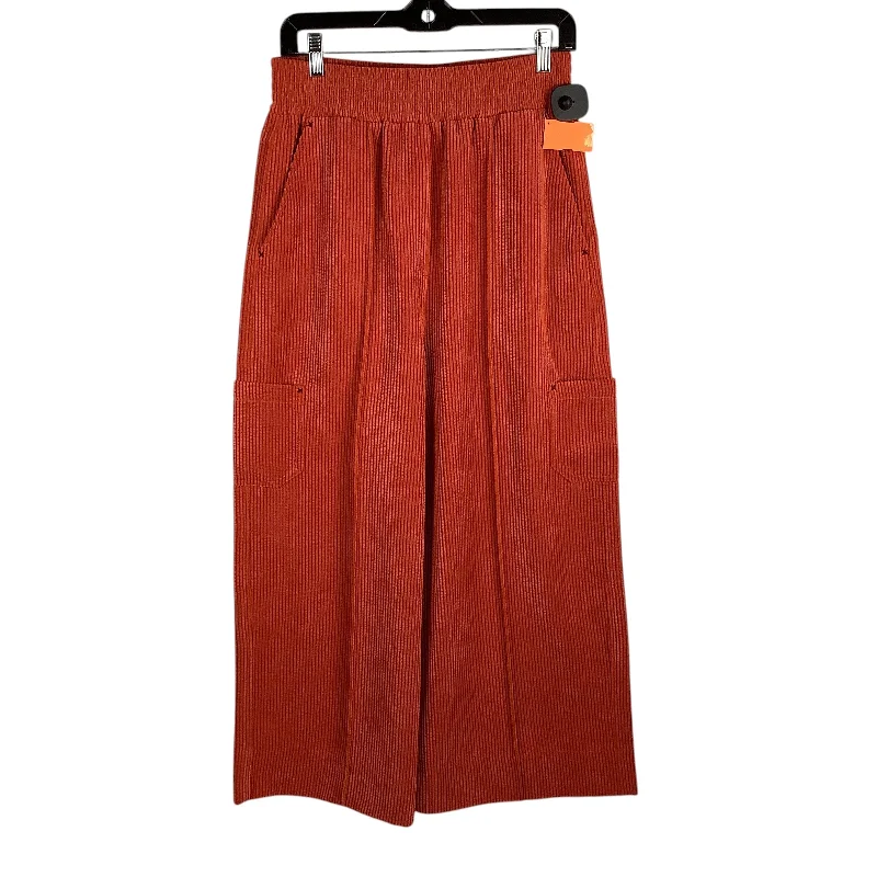 Dress Pants-Pants Corduroy By Urban Outfitters In Orange, Size: M