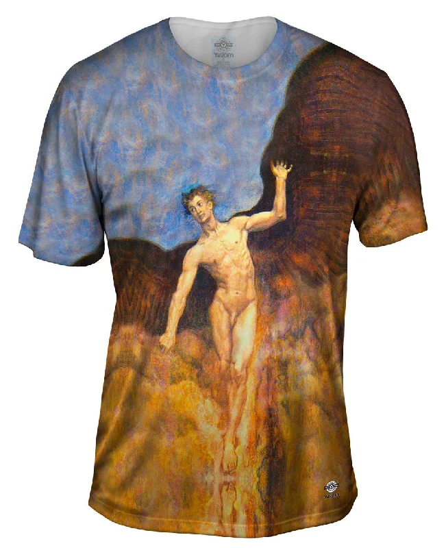 Cool Design T-shirt-Sascha Schneider - "Icarus" (1906)