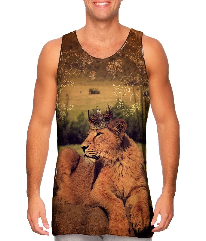 Loose Fit Tank-Lion Prince