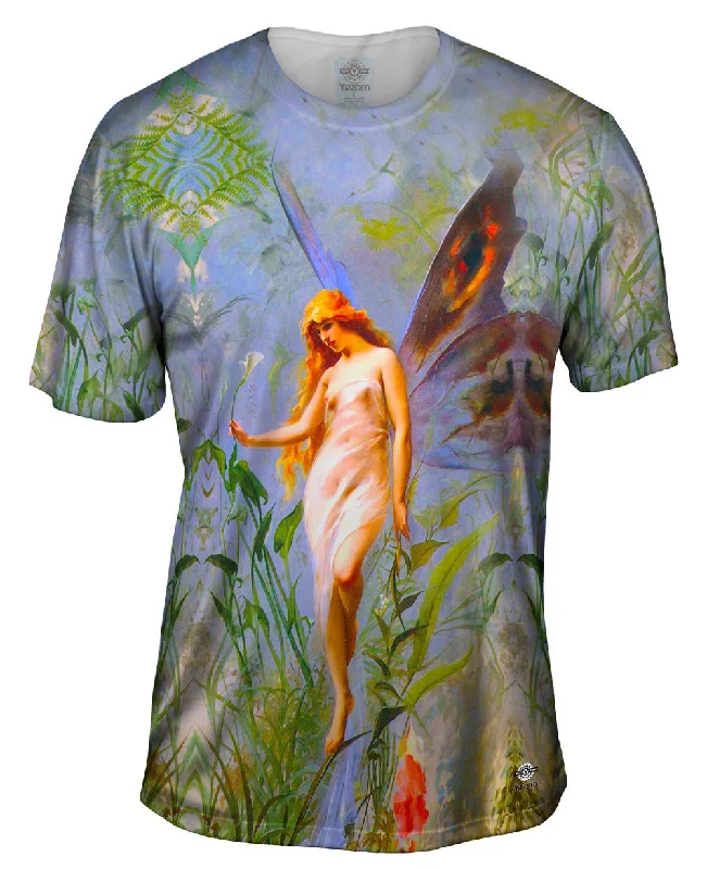 Tie Dye T-shirt-Falero Luis Ricardo - "Lily Fairy" (1888)