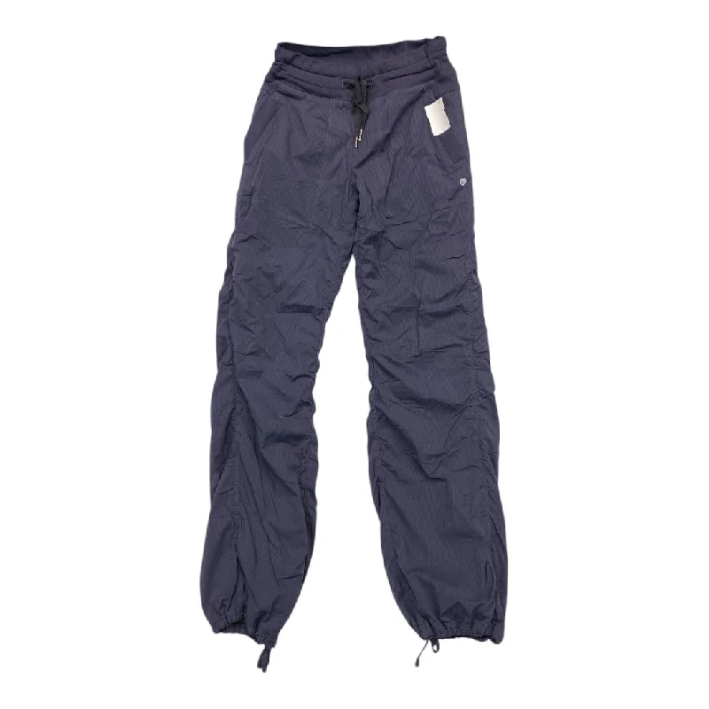 Outdoor Hiking Pants-Athletic Pants By Lululemon In Navy, Size:S