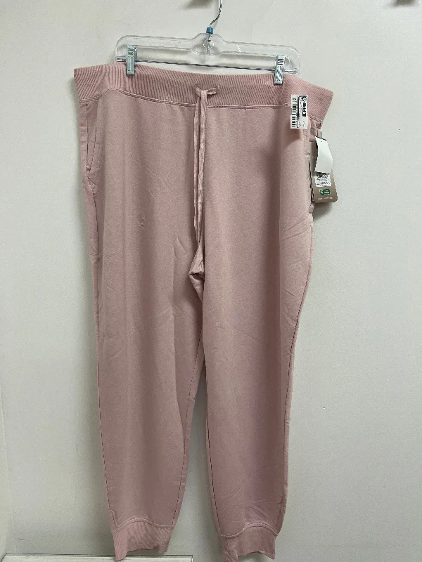 Outdoor Hiking Pants-Pants Lounge By Skechers In Pink, Size: 2x