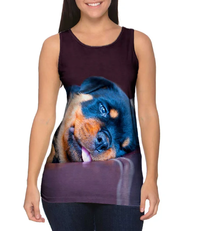 Tank Top With Logo-Long Night Rottweiler