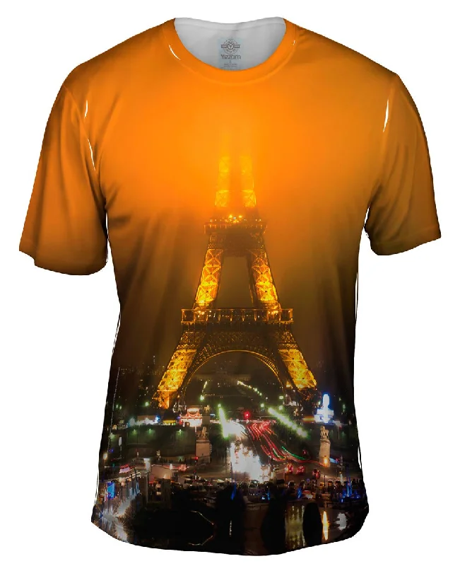 Summer Vibes T-shirt-Warm Night Eiffel