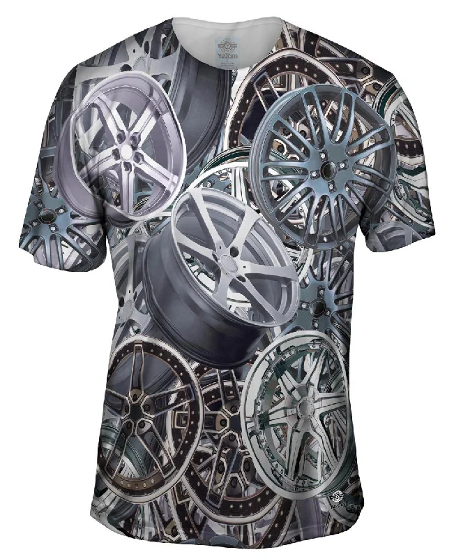 Cool T-shirt-Swag Bling Rim Frenzy