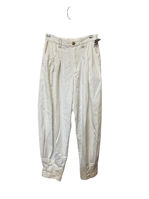 Designer Pants-Pants Other By Free People In Cream, Size: 4