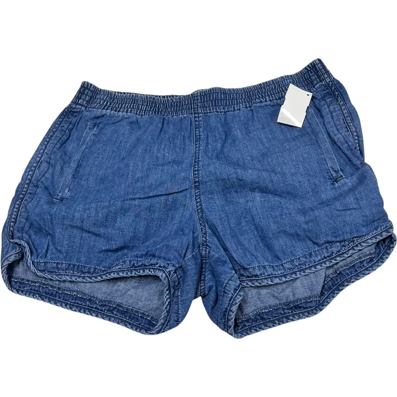 Lightweight Running Shorts-Shorts By J. Crew In Blue Denim, Size: S