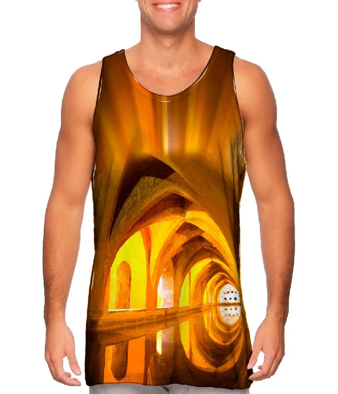 Gym Tank Top-Los Banos De Dona Maria De Padilla