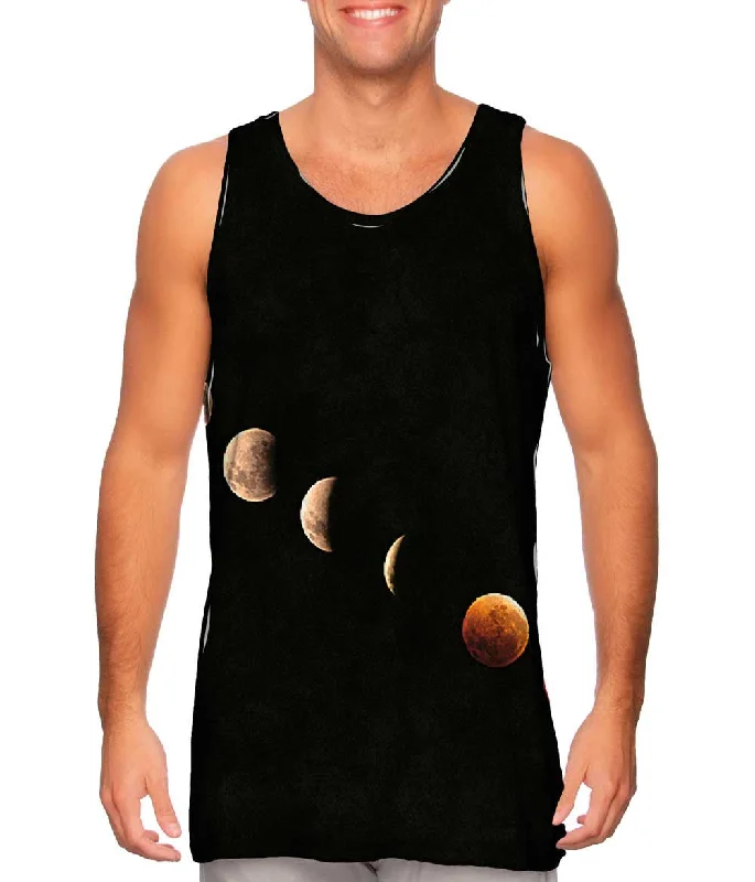 Racerback Tank-Lunar Eclipse Space