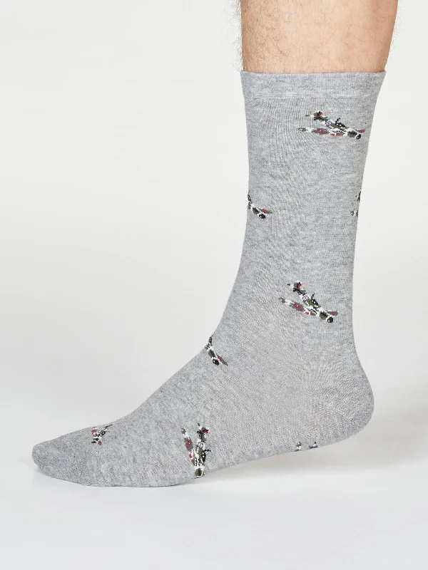 Athletic Performance Socks-Judron Spitfire Socks - Grey Marle