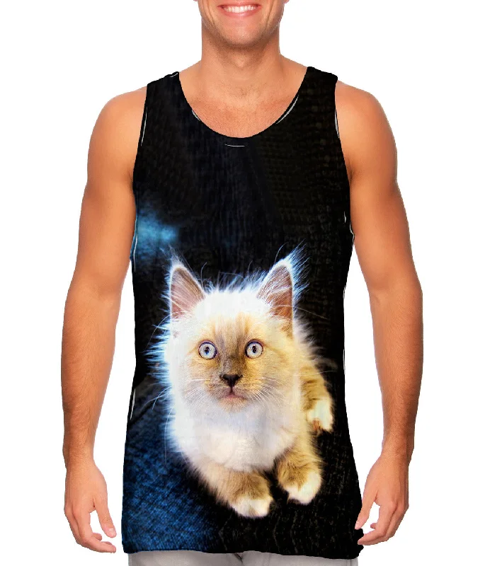 Stylish Tank Top-Little Kitty Cat Cat