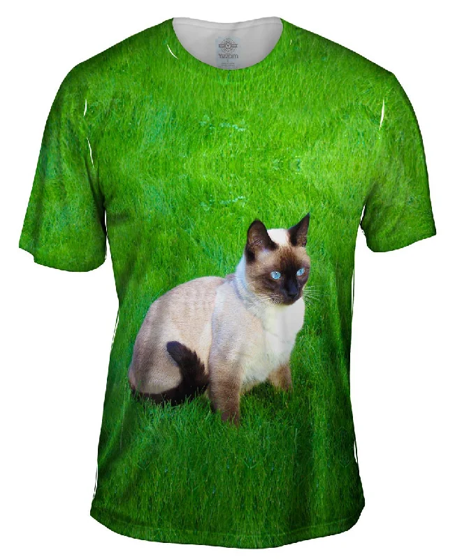 Outdoor Adventure T-shirt-Tranquil Siamese Cat